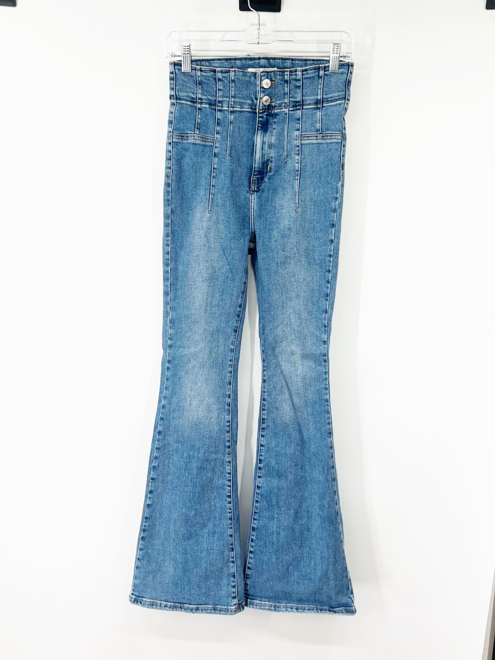 We the Free People Jayde Flare Jeans High Rise